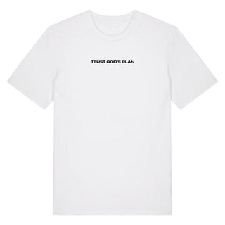 Trust Gods Plan Shirt Detailansicht, Mountain Movers christliche Streetwear