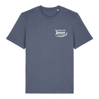 Jesus is King minimalist shirt back print