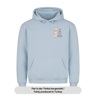 The Lord is my Shepherd Cute Hoodie Detailansicht, Mountain Movers christliche Streetwear