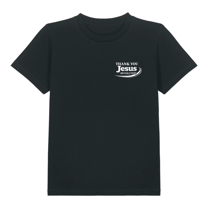 Jesus Cross Kids T-Shirt Backprint