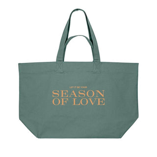 Season of Love Shopping Bag Detailansicht, Mountain Movers christliche Streetwear