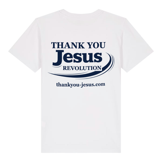 Jesus Cross Kids T-Shirt Backprint