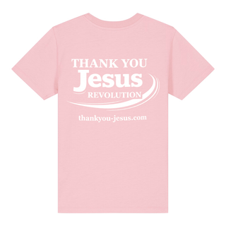 Jesus Cross Kids T-Shirt Backprint