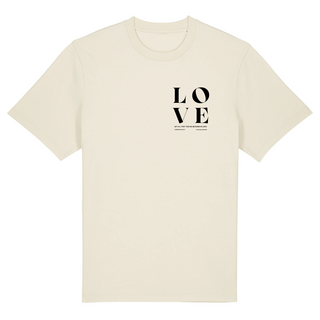 Alles geschehe in Liebe Oversized Shirt Detailansicht, Mountain Movers christliche Streetwear