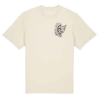 Lion x Lamb Oversized Shirt Detailansicht, Mountain Movers christliche Streetwear