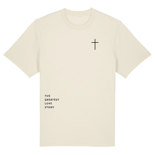 Love Story Oversized Shirt Variante, Mountain Movers christliches Design