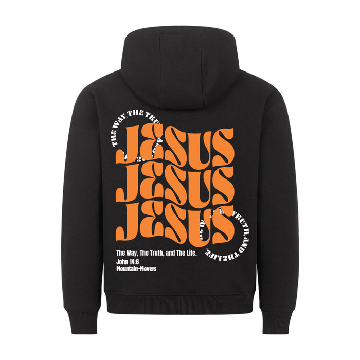 All About Jesus Hoodie BackPrint