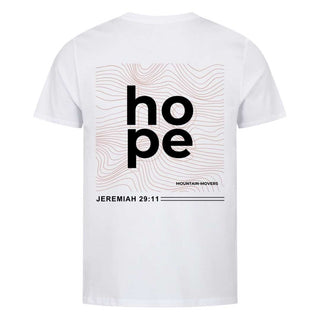 Hope Jeremiah 29:11 Shirt BackPrint Detailansicht, Mountain Movers christliche Streetwear