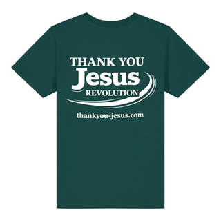 Jesus Cross Kids T-Shirt Backprint