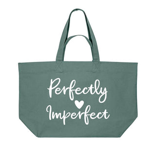 Perfectly Imperfect Shopping Bag Detailansicht, Mountain Movers christliche Streetwear