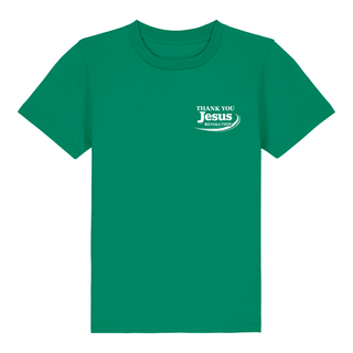 Jesus Cross Kids T-Shirt Backprint