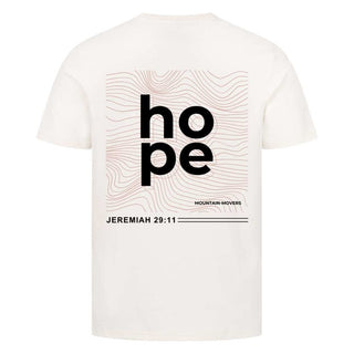Hope Jeremiah 29:11 Shirt BackPrint Detailansicht, Mountain Movers christliche Streetwear