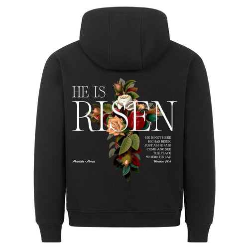 He is Risen Hoodie Backprint