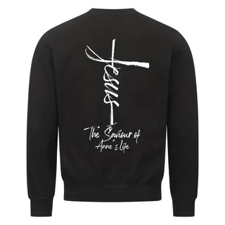 Jesus Cross Pullover Personalisiert, Detailansicht