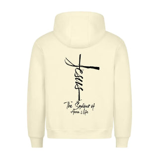 Jesus Cross Pullover Personalisiert, Rueckansicht