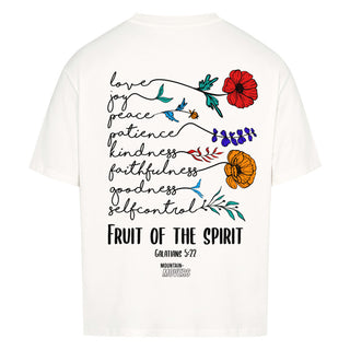 Fruit of the Spirit Oversized Shirt BackPrint, Nahaufnahme