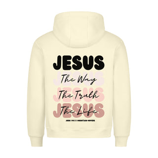 Jesus x John 14:6 Hoodie BackPrint, Farbvariante