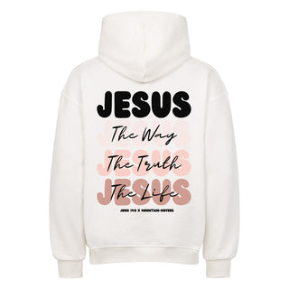 Jesus x John 14:6 Oversized Hoodie BackPrint, weitere Ansicht