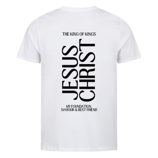 King Jesus Christ Shirt BackPrint, Nahaufnahme