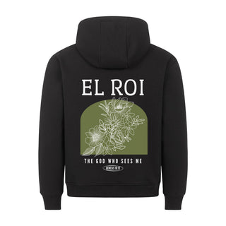 El Roi minimalistic Hoodie BackPrint