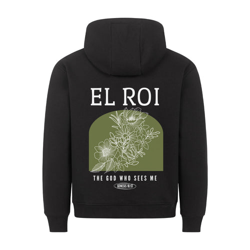 El Roi minimalistic Hoodie BackPrint