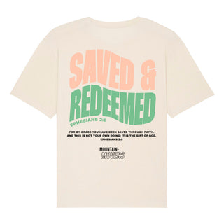 Saved and Redeemed Oversized Shirt BackPrint, weitere Ansicht