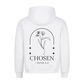 Chosen Flower Hoodie BackPrint, Nahaufnahme