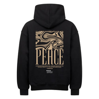 Peace Streetwear Oversized Hoodie BackPrint