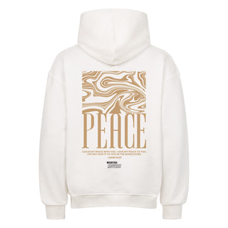 Peace Streetwear Oversized Hoodie BackPrint, Motivdetail
