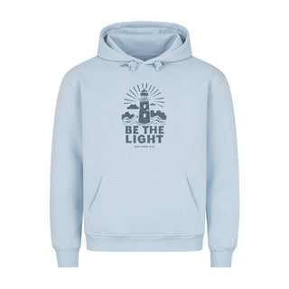 Be the light Retro Hoodie, Nahaufnahme