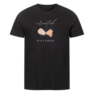 Created with a purpose Shirt, Nahaufnahme