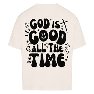 God is good Hearts Oversized Shirt BackPrint, weitere Ansicht