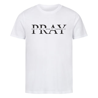 Pray for it Shirt, Motivdetail