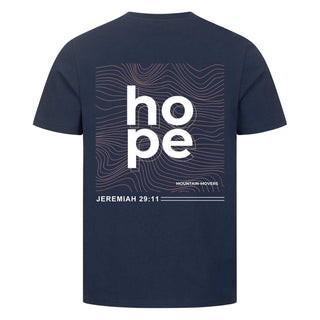 Hope Jeremiah 29:11 Shirt BackPrint Detailansicht, Mountain Movers christliche Streetwear
