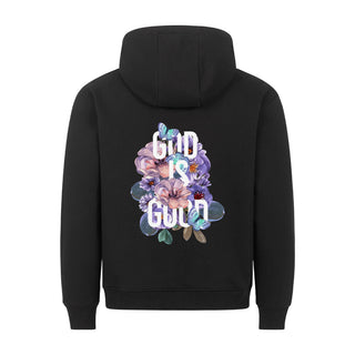 God is good Flowers Hoodie BackPrint
