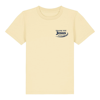Jesus Cross Kids T-Shirt Backprint