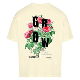 GrowFlower Oversized Shirt BackPrint