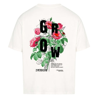 GrowFlower Oversized Shirt BackPrint