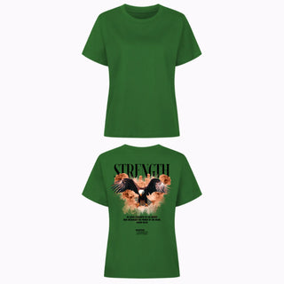 Build your Own Frauen T-Shirt (Farben), Vorderansicht