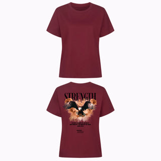 Build your Own Frauen T-Shirt (Farben), Rueckansicht