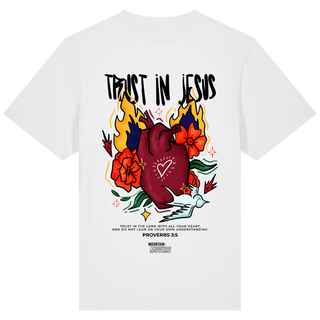 Trust in Jesus Oversized Shirt Front- & BackPrint