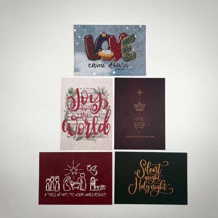 Weihnachts Postkarten Set