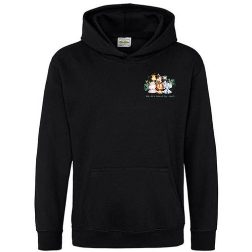 Saved by Noah animal children's hoodie