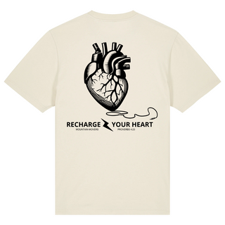 Recharge your heart Oversized Shirt