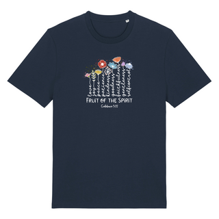 Fruit of the Spirit Shirt Detailansicht, Mountain Movers christliche Streetwear