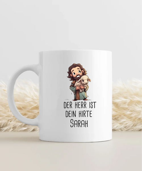 The Lord is personalized by your shepherd cup