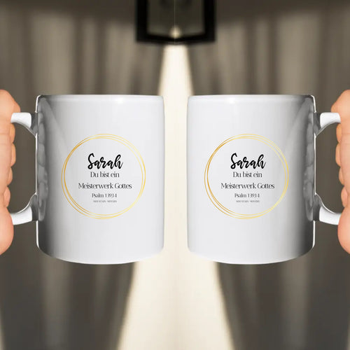 God's Masterpiece Mug (Personalizable)