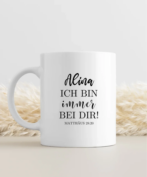 Always with you personalized cup