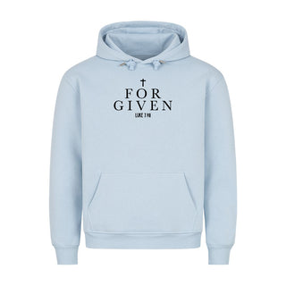 For Given Hoodie Detailansicht, Mountain Movers christliche Streetwear