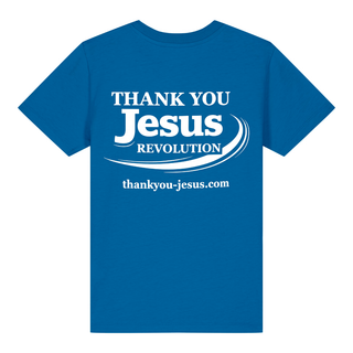 Jesus Cross Kids T-Shirt Backprint